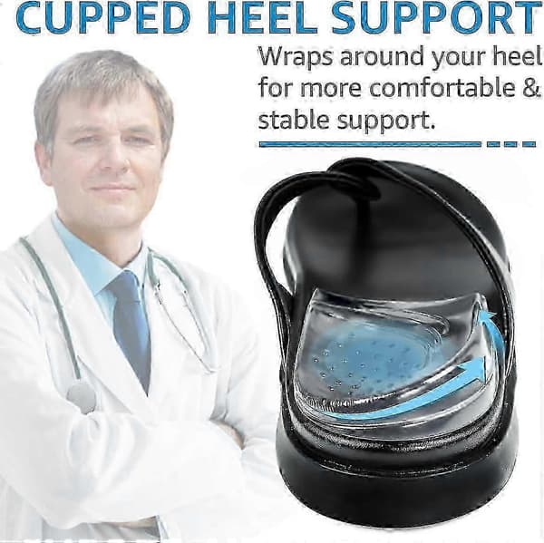 Justerbar ortopædisk hælløft til supination og overpronation ved fodpleje 2 Layer S 9.5x5.5cm