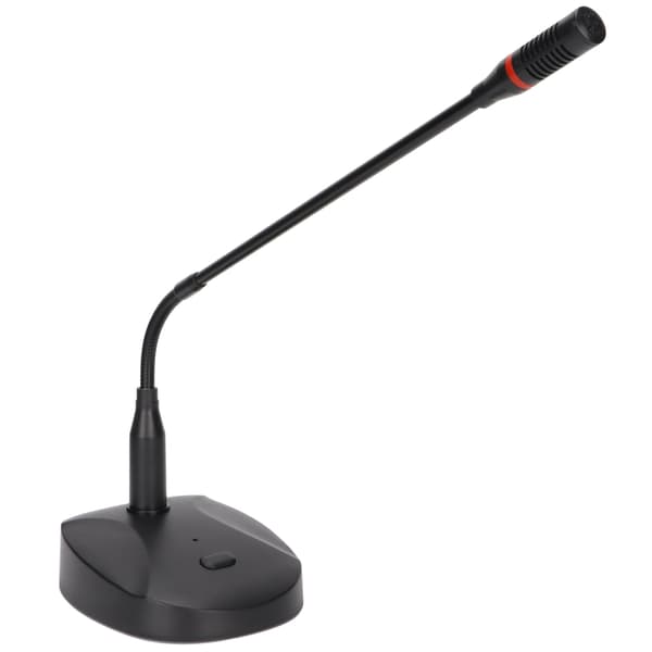 Svanehalsmikrofon Skrivebordsmikrofon med XLR til 6,35 mm kabel Kompatibel med konference-webcasting
