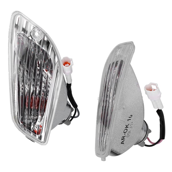 Par foran blinklys Plast 204360F Passer til Piaggio Vespa lx lxv s 50 125 150
