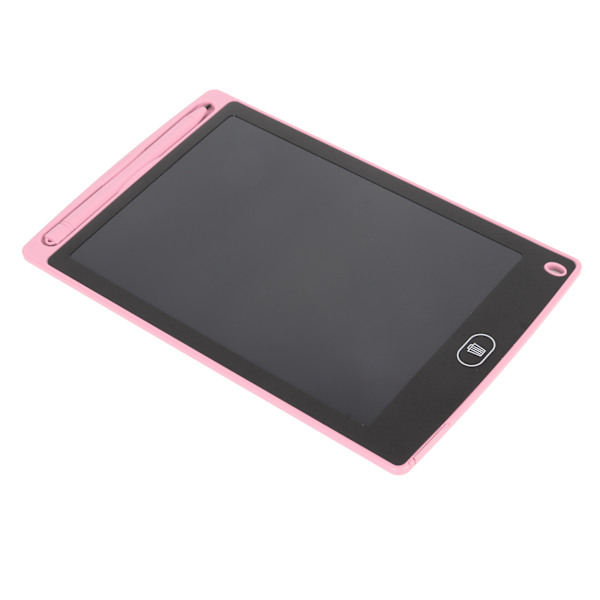 8,5 tommers LCD-skrivetavle fargerik tegnetbrett for barn Fargerik Doodle Board-leketøy for 1 til 10 år Jenter Gutter Rosa