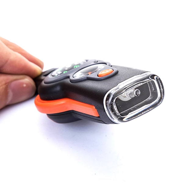 7 i 1 multifunktion utomhus visselpipa Kompass Termometer LED-ljusspegel Förstoringsglas Utomhusöverlevnadsverktyg