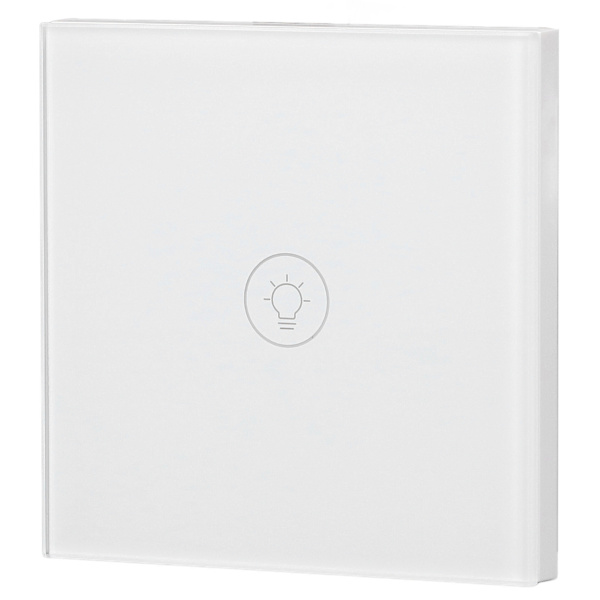 Smart Light Switch Trådlös fjärrkontroll Pekskärm Panel Timing Funktion Vägg Touch Light Switch för vardagsrum