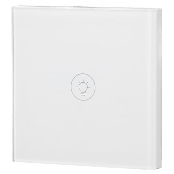 Smart Light Switch Trådlös fjärrkontroll Pekskärm Panel Timing Funktion Vägg Touch Light Switch Kompatibel med vardagsrum