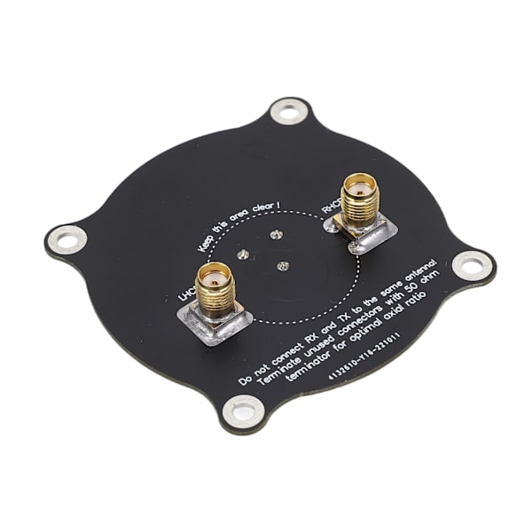 5,8 GHz kolminkertainen patch-antenni 9,4 dBi suuntautuva pyöreäpolarisoitu antenn korkea tarkkuudella FPV-kilpailu-droneille