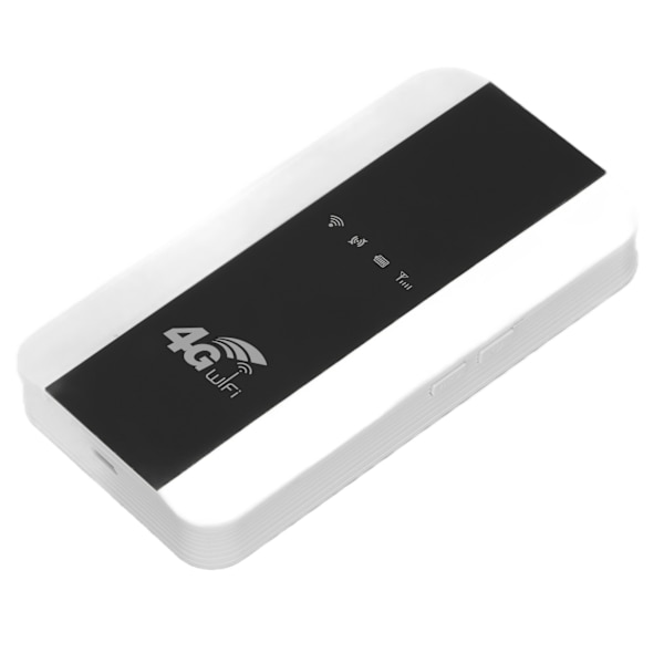 Mobil Hotspot Support 4G SIM-kort Bærbar Trådløs Router med Lang Batterilevetid til Stationære Bærbare Computere