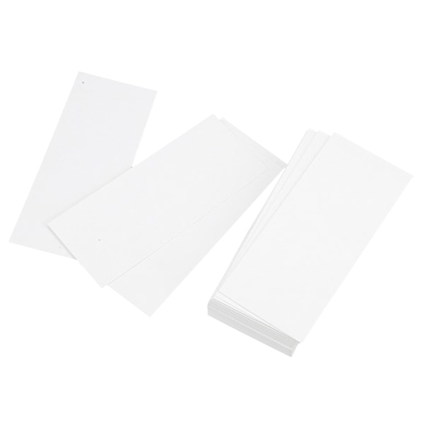 100 stk hvite pappark for flere formål tykke lette DIY pappark for å male menyer