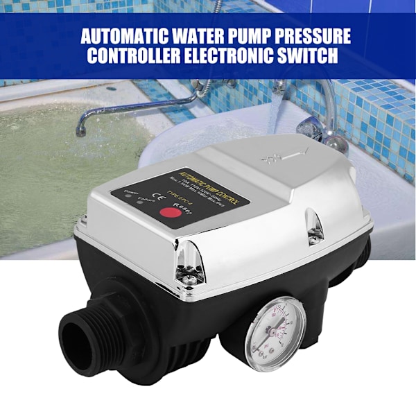 EPC-4 110V Automatisk Trykkontroll Elektronisk Bryterkontroll for Vannpumpe