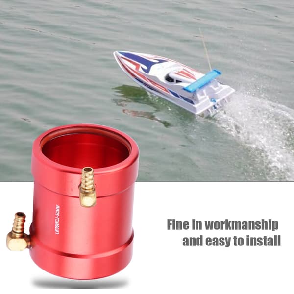 RC Modelbåds Tilbehør Metaldele 36mm-50mm Motor Vandkølingsjakke