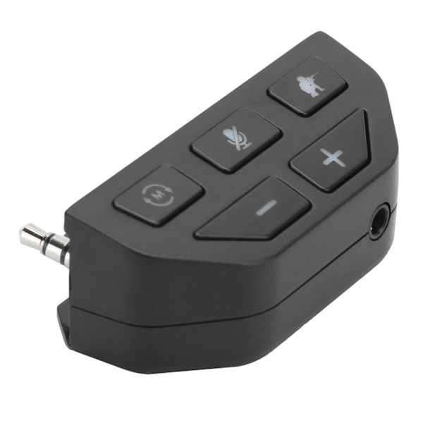 Hodetelefonadapter Kontroller Lydadapter Hodetelefonkonverterer for Xbox One Trådløs Gamepad Svart