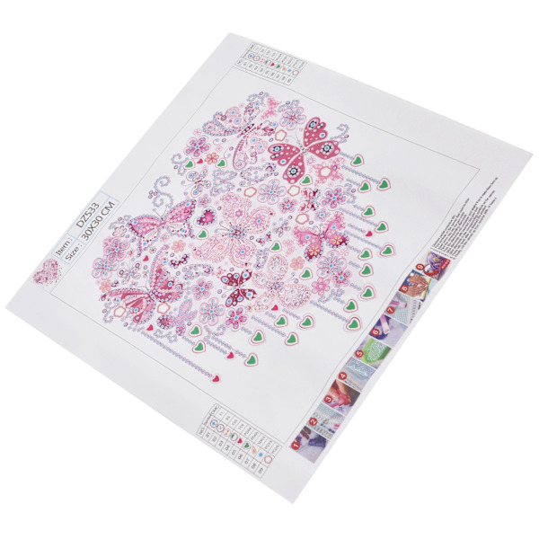 5D diamantmålningsset DIY handgjorda diamanter Bild för inredning 30x30cm