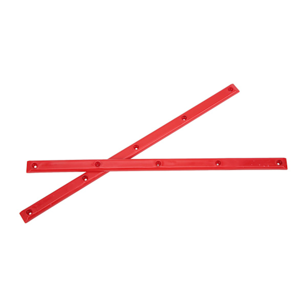Rib Bones Rails Sliteskinner Slitsterke Holdbare Fleksible Blankt Utseende Longboard Rails Ribs BonesRed