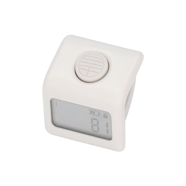 Finger Counter Lysende display Stille design Låseskjermknapp Justerbar størrelse Klikkteller