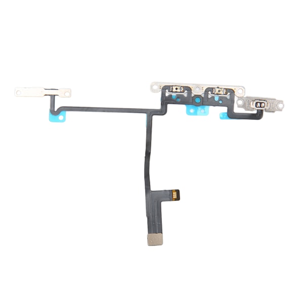 Strømknapp, volumknapp, lydløs bryter Flexkabelfeste, lynkontakt, metall PCB-utskifting for iPhone X mobiltelefon