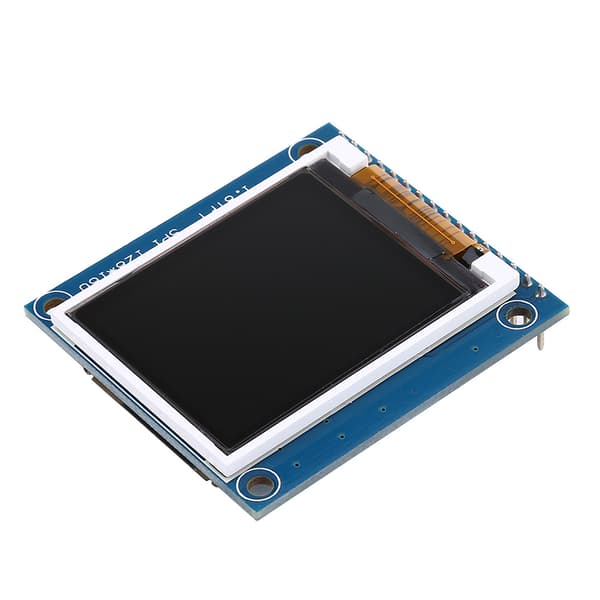 1,8 tommer TFT Seriel LCD-farveskærmmodul med PCB SD-stik kompatibel med 1602-interface
