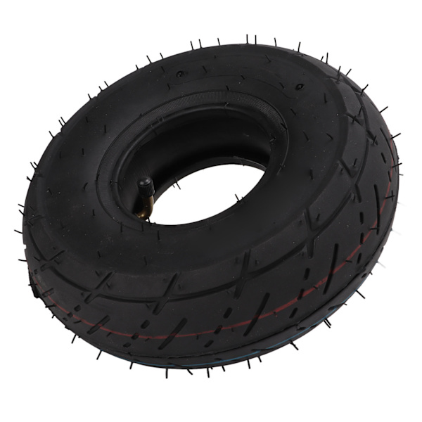 10-tommers 3,00-4 Innertube Dekk med Tykt Gummi, Dekk- og Slangeskifte for Scootere og Vogner