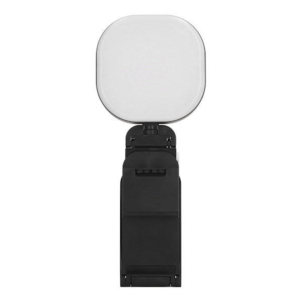 LED Clip On Fill Light ABS 5 Lighting Mode Vikbar Mini Selfie Videokonferensljus för dator Laptop Live Streaming Svart