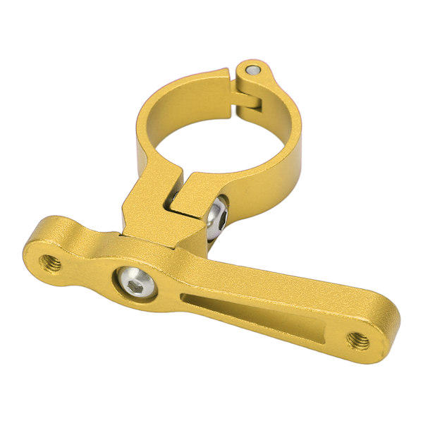 Cykelvattenflaskehållare Adapter Aluminiumlegering Sadelstolpe Vattenflaskehållare Fäste för Utomhusridning Guld