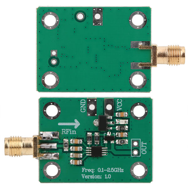 AD8313 logaritmisk detektor RF-signallogg uteffektmätare 0,1-2,5GHz styrenhet