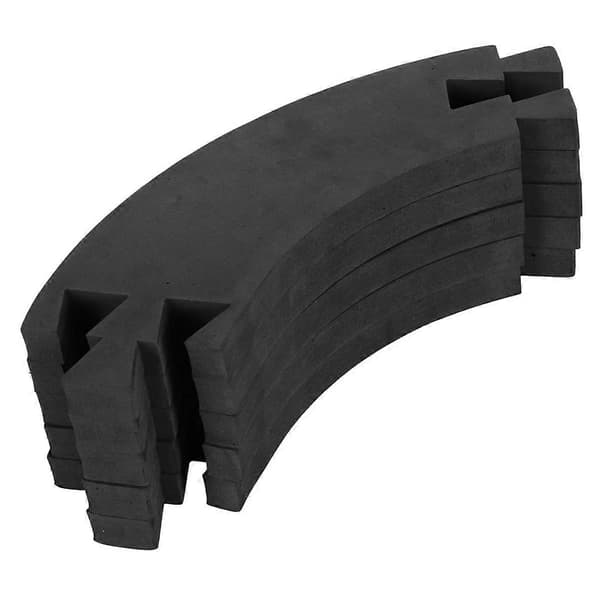 Dartboard Surround Wall Protector Eva Splicing Dartboard Backboard Surround, Wall Protector Compatible with 18-