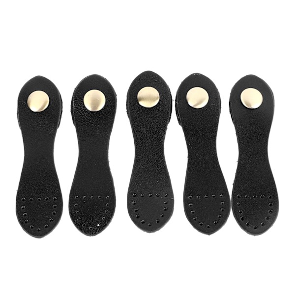 5 Sarjaa Nahka Snap-Soljet Pehmeitä Kannettavia DIY-Ommeltuja Nahka-Läppälukkoja Käsilaukuille Olkalaukuille Lompakoille Musta Antikkipronssi Tarvikkeet