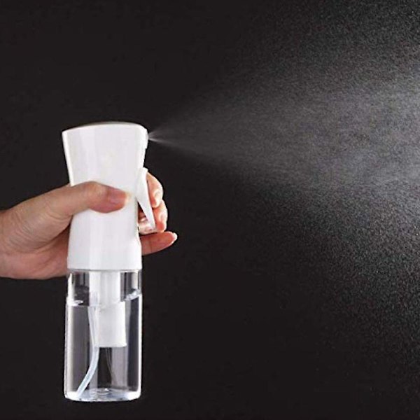 Salon Fine Mist -suihkepullo, 200 ml läpinäkyvä hiusten sumutin