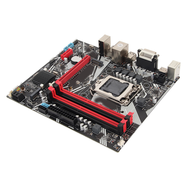 B75 S Mining Moderkort Dual Channel DDR3 LGA1155 Støtter VGA DVI HD Multimedia Interface ATX Moderkort med Gigabit NIC