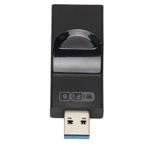 USB WiFi 6 -sovitin 2.4 5.8G Dual Band WPA3 -salaus 1800Mbps WiFi -sovitin 2 2dBi -antenilla PC:lle Windows 11 10