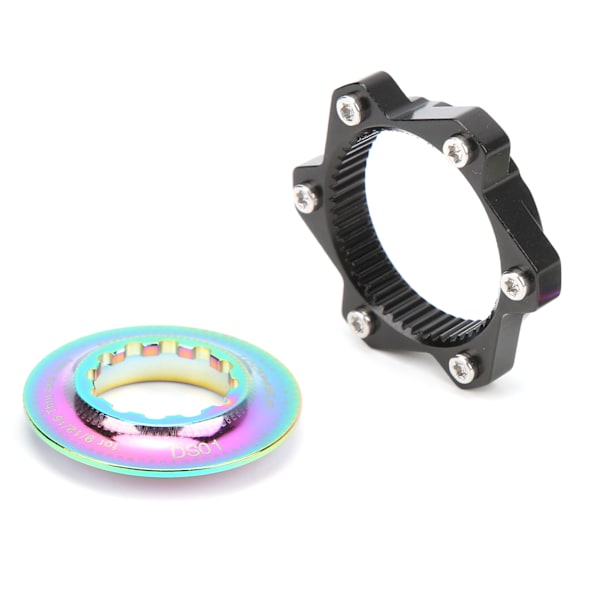 MEIJUN Bike Hub Center Lock Conversion Adapter Centerlock till 6-håls Adapter Conversion Kit