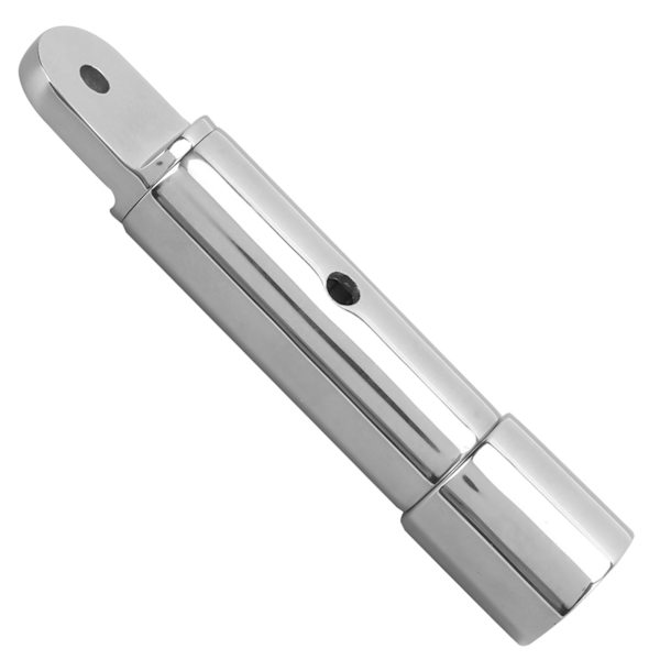 7/8 tommer teleskopisk Bimini toplock Øje-beslag 316 rustfrit stål poleret overflade hardware til båd