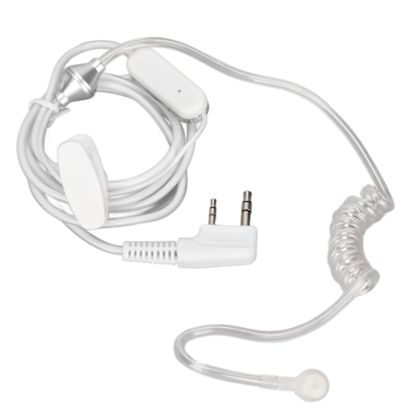 Akustisk Rørheadset 2-pin Komfortabel Klar Spole 2-veis Radio Ørepropp for Baofeng UV5R BF480 V7 V8