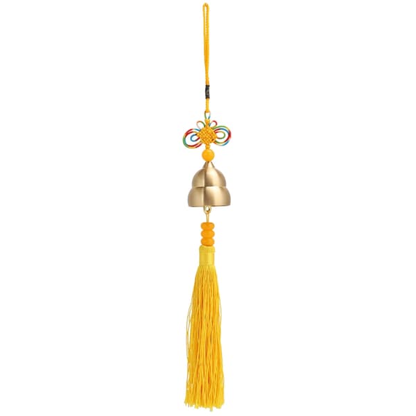 Mässing kalebass hänge Good Luck Geomancy Bell Wind Chime hängande prydnad present