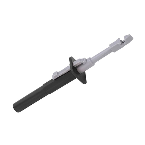 J.30020 Trådpiercing Probe Clip Tabsfri Brudfri Punkteringsprobe med 4 mm Jack til Multimetre Sort