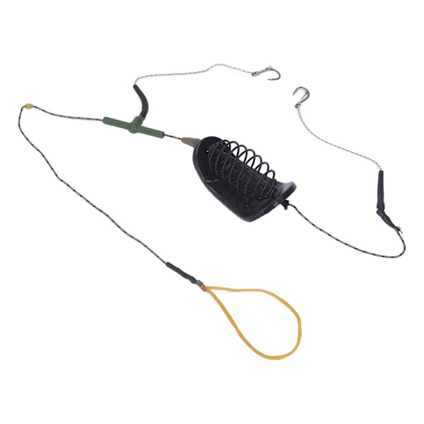 Fiskekrok Stark kraftbettbur Effektiv havfisk krok med metallsenk for karpe 60g / 2.1oz