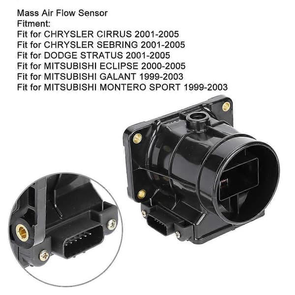 Ilmamassamittari MAF Sopii CHRYSLER/MITSUBISHI MD336501 E5T08171