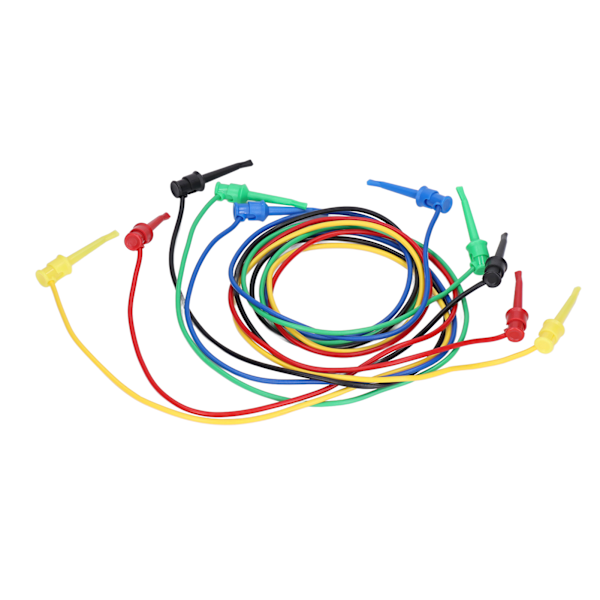 5 st krokklämma testkabel med dubbla ändar testkabel trådledningssats för underhåll