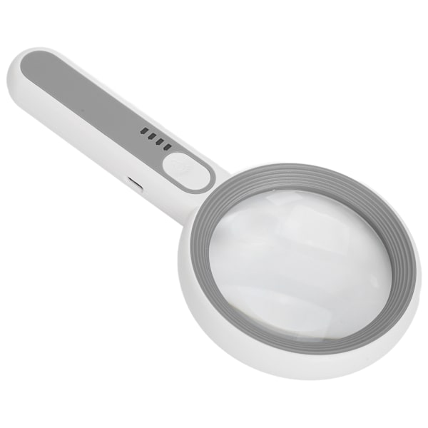 75 mm handhållet förstoringsglas LED-lampor Justera vinkeln Äldre Läsförstoringsglas för smycken