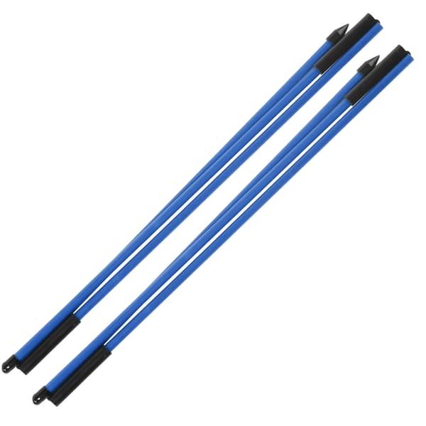 【NX】3-vikt Golf Indikator Stick Riktningsindikator Extra Trainer Golfutrustning Tillbehör Blå