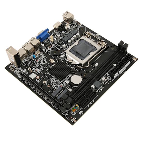 Työpöytäemolevy LGA1155 liitäntä Dual Channel DDR3 4 SATA 2.0 M.2 NVME PCIe 2.0 X16 VGA HD-lähtö ITX-emolevy