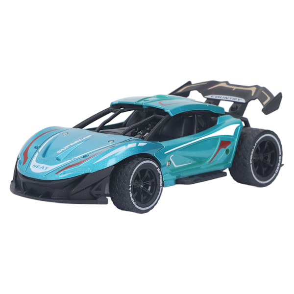 Fjernstyrt Sportsbil 2.4GHZ Høy Hastighet Anti-Kollisjon RC Sport Racing Lekebil Modell Blå