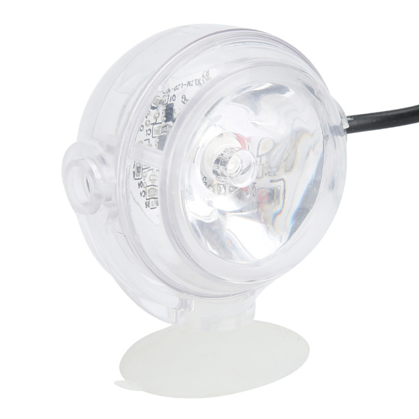 LED Akvarium Nedsænkelig Spotlys Fiskekum Undervands Amfibie Belysningslampe EU-stik 100-240V (Spotlys Blå)