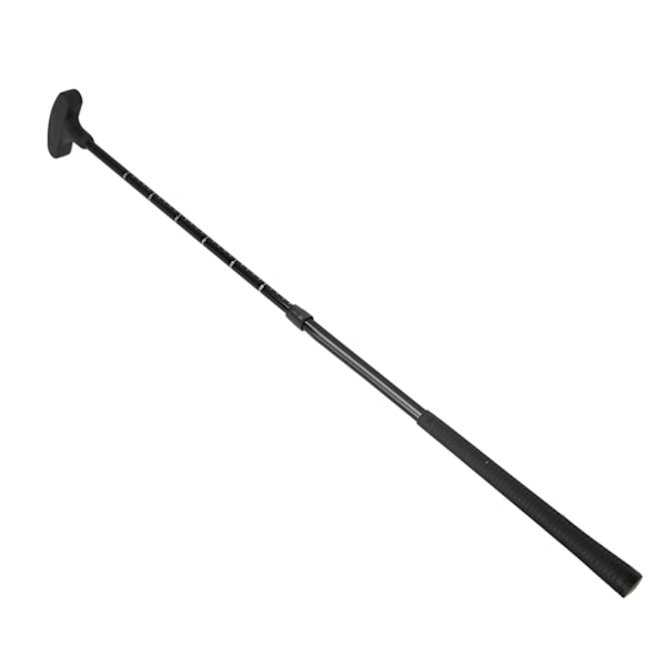 Golfputter Indtrækkelig Justerbar Dobbeltsidet Golfværktøj med Væg for Børn Voksne Underholdningspresente Sort