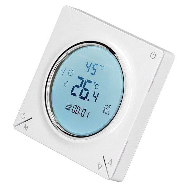 Termostat NTC Termistor LCD-skärm Hög noggrannhet Intelligent kontroll Flushbonading Temperaturregulator AC220V