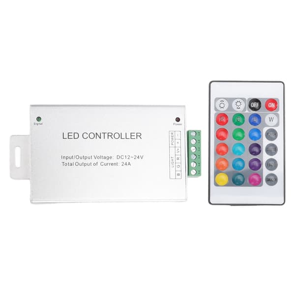【NX】IR-fjernkontroll LED-lyslistmodul Stor effekt 24A trådløs RF-kontroll