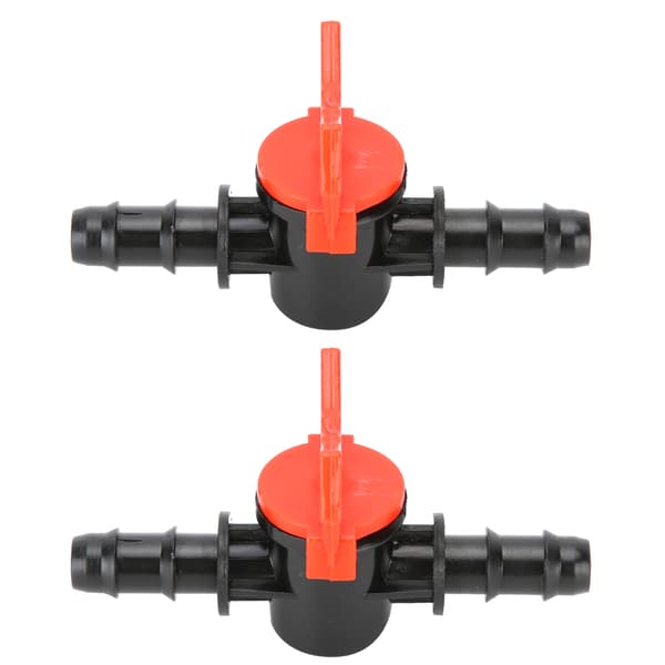 【NX】2st Fish Tank Vattenflödesregulatorventil Vattenflödeskontroller Rörrörskoppling 10mm