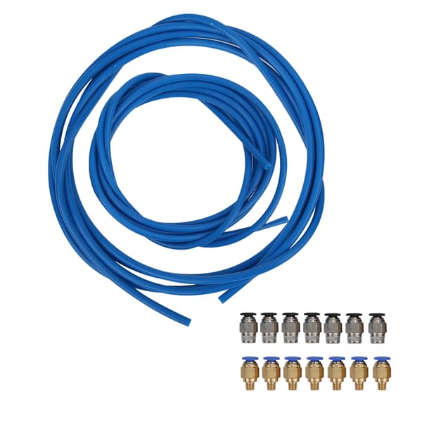 3D-printer PTFE-rør PC4‑M6 PC4‑M10 pneumatiske stik kompatible med Creality Ender 3