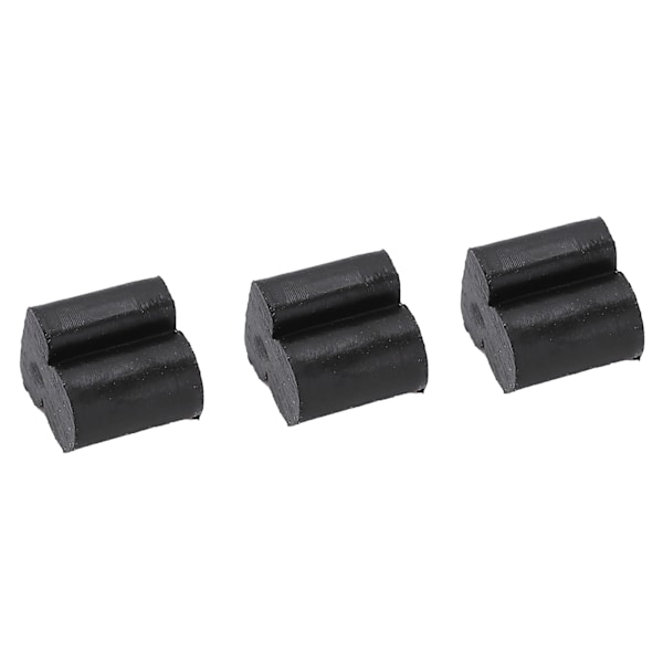 3 stk Ventilrotor Stødpude Gummibuffer Stop Instrument Tilbehørssæt til Horn