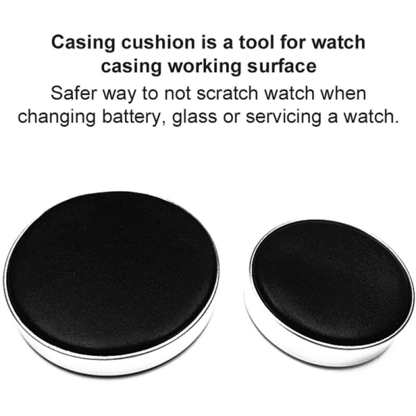 Watch Case Skyddsläderstöd för watch Reparationstillbehör, modell: 53 mm