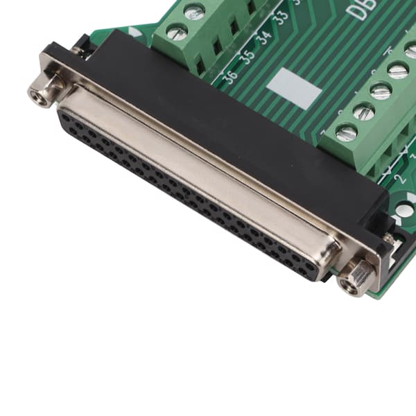 DB37 Breakout Board Terminalstik - Hun Lige PCB Isoleret AC300V