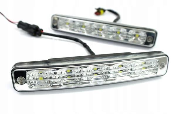 LED-kørelys 19 cm superkraftig 190 mm 6000 K