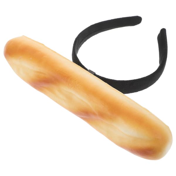 Brunt Baguette Brød Pannebånd for Hår Fasjonabel Hårbøyle